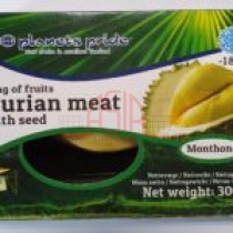 Frozen Durian meat Sau rieng mui VANG Planet 300G x 20
